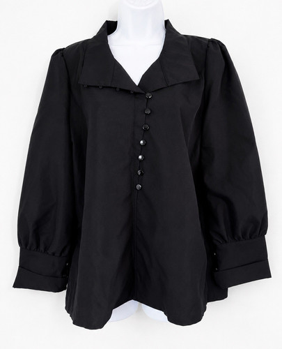 Black solid satin polyester - satin,