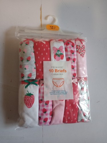 Primark girls briefs underwear
