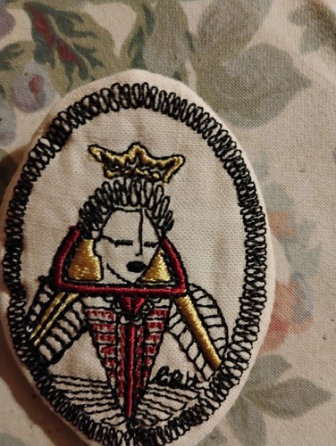 Embroidered elizabethan - 50, x