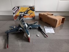 Star Wars Large Hasbro 2004 Arc 170 tiger shark fighter, 100% Complete (SW 257)