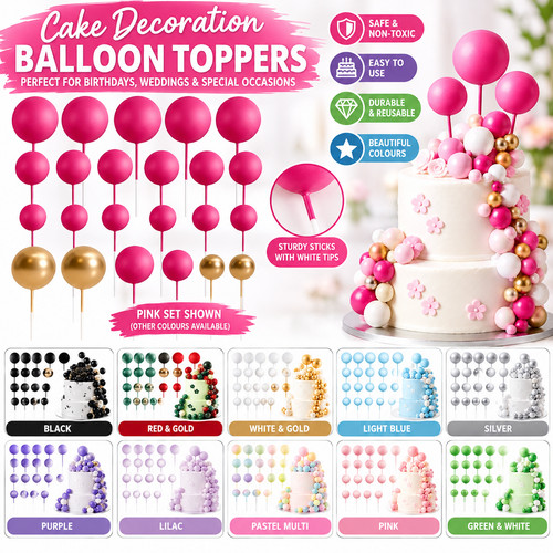 20pcs balls cake - cake, topper