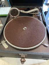 His Masters Voice vintage wind up gramaphone