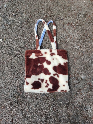 Cow print bag - cow,