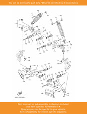 YAMAHA Arm,fr. Lwr. Rh