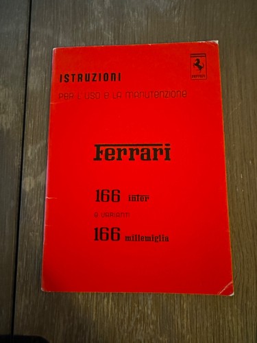 Ferrari 166 inter and - inter,