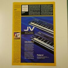 21x30cm magazine cutting 1992 ROLAND JV 30 / 80
