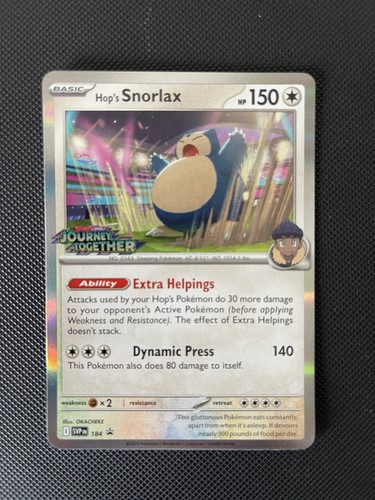 Pokémon tcg hop - snorlax, svp