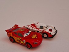 Scalextric Car - Disney Cars 2 Lightning McQueen & Shu Todoroki 1:64 Scale