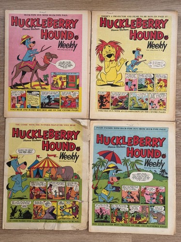 Huckleberry hound weekly comic - hound,