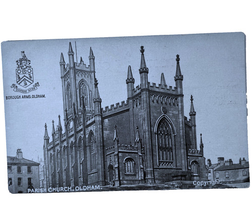 Oldham parish church and - church,