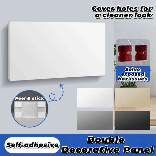 Self adhesive switch socket - self-adhesive,