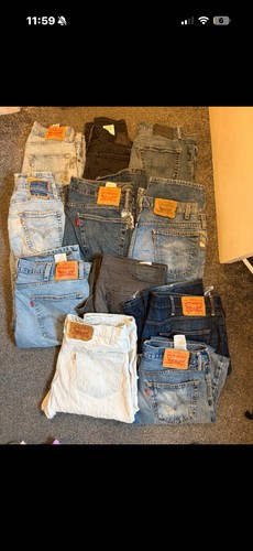 Job lot pairs - 11, levi’s
