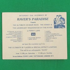 1989 Rave Flyer -A6-