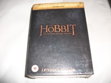 THE HOBBIT The Motion Picture Trilogy Extended Edition DVD Box Set: