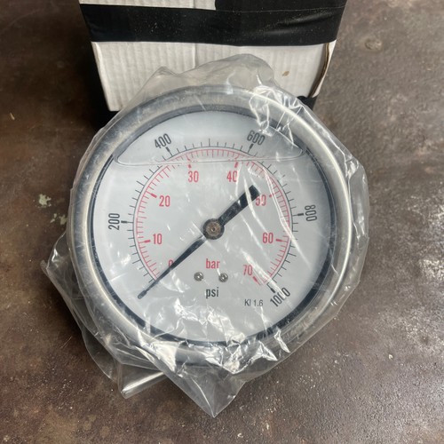 100mm hydraulic pressure gauge - 100mm,