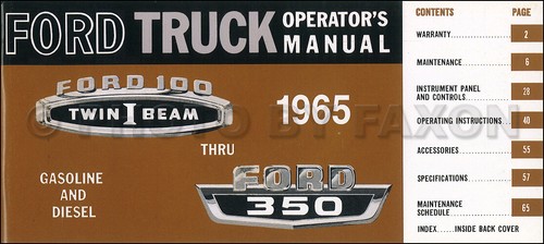 1965 ford f100 - 1965,