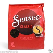 Senseo Douwe Egberts, Medium, Classic, Regular Roast Coffee Pods, 4 x 36 