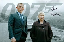 Dame Judi Dench Hand Signed