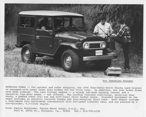 1976 toyota land - 1976, cruiser