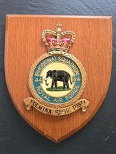 Old 44 (Rhodesia) Squadron Royal Air Force RAF  Plaque/Shield RAF 