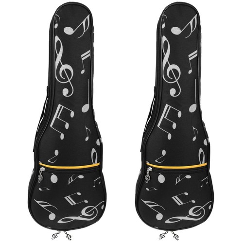 Black waterproof ukulele - black,