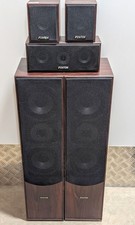 Fenton 5.0 Walnut Surround Sound Speakers System 1150W for Home Theater