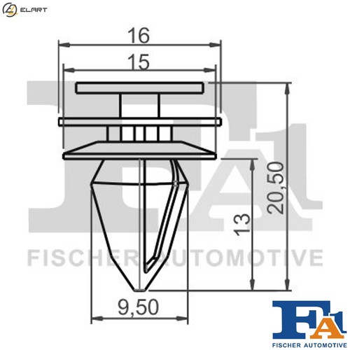 Clip trimprotection strip - trimprotection,