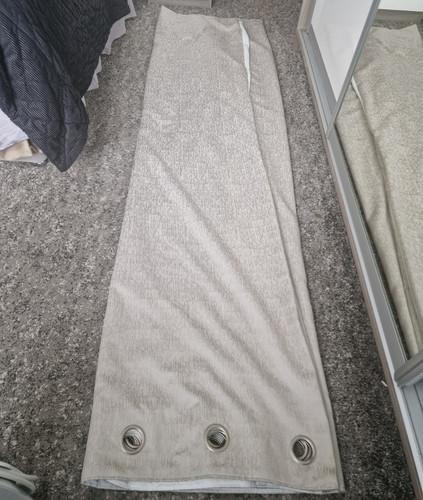 Next lined eyelet curtain - eyelet,