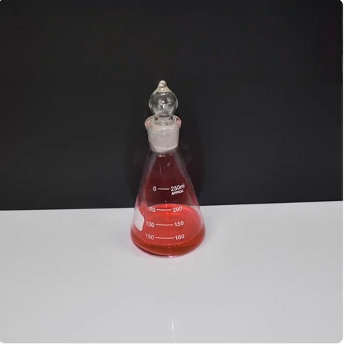 Lab glass erlenmeyer flask
