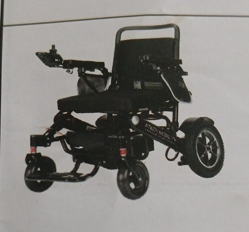Black adult power wheelchair - black,