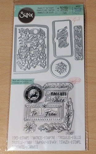 Sizzix framelits dies stamps - framelits,
