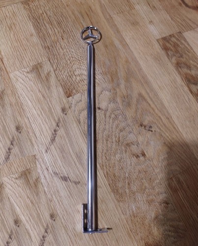 Pole flag chrome - holder, for