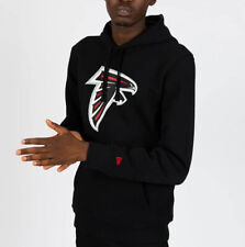 New Era Cap Men's NFL Atlanta Falcons Team Essential Pull Over Black Hoodie