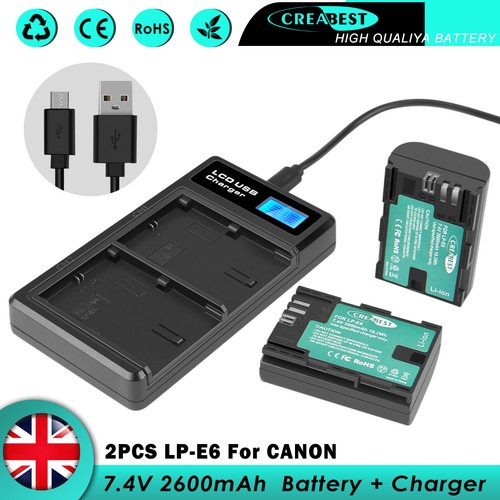 6ah battery - 2x, 2.6ah