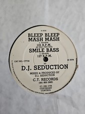 DJ Seduction Bleep Bleep Mash Mash 12inch Vinyl Single 1991 Breakbeat Techno