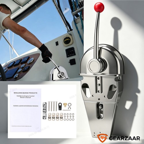 Outboard single lever - lever, marine