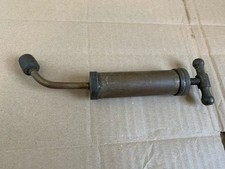 vintage brass grease gun Oiler