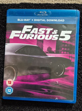 Fast And Furious 5 - Vin Diesel (Blu-ray, 1-Disc, 2010/17) near MINT! condition