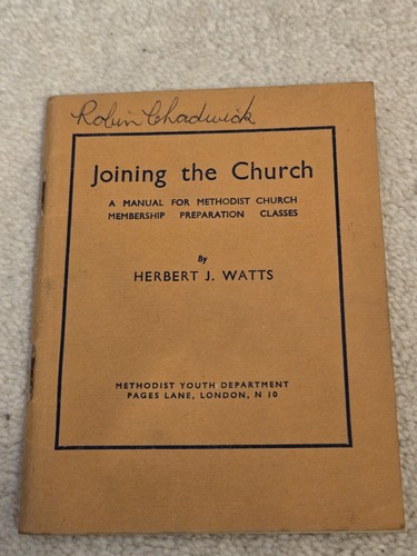 Rare methodist book joining - rare,