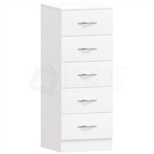 Riano Chest Drawer Bedside Wardrobe Dressing Table Trio Set Bedroom Furniture