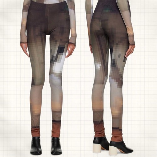 Maison margiela mm6 leggings - mm6,
