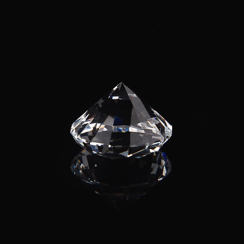 Crystal clear cut glass - clear,