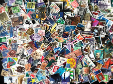 GB 500 Stamps all different