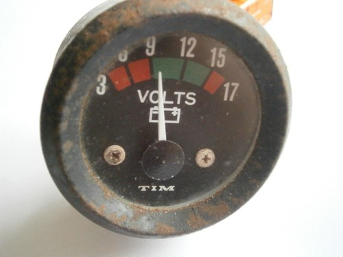 Tim battery voltmeter gauge - tim,