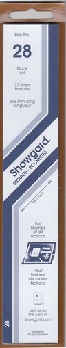 Showgard stamp mount strips - showgard,