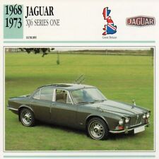1968-1973 JAGUAR XJ6 Series One Classic Car Photograph / Information Maxi Card