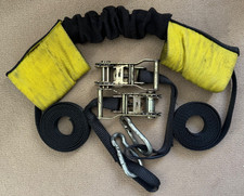 Motorcycle or Scooter Handlebar Tie Down Ratchet Straps