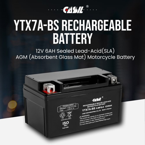Ytx7a motorcycle battery - ytx7a-bs,