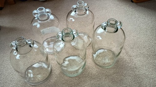 Demijohn clear glass wine - demijohn,