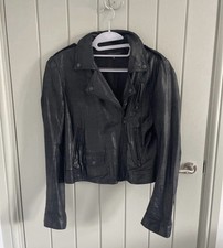 Theory Womens Black Lamb